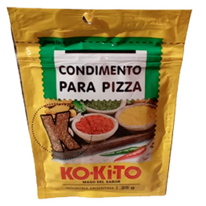 Ko - Condimento pizza 25 gr.
